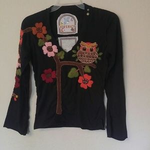 Johnny Was Joystick Embroidered Long Sleeve